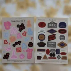 TWICE ステッカー2点セット