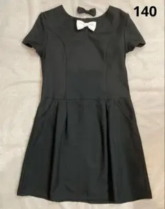お値下 キャサリンコテージ フォーマルワンピース 黒 140