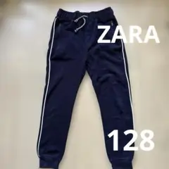 ZARA ネイビー パンツ　128 130