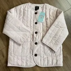 【新品】 モイモルン　中綿アウター　ピンク120