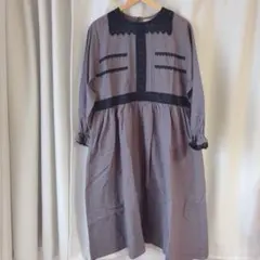 新品　サマンサモスモス　レースピンタックワンピース
