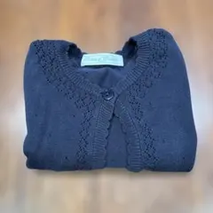 Bebe カーディガン　ボレロ　レース編み　80-90センチ