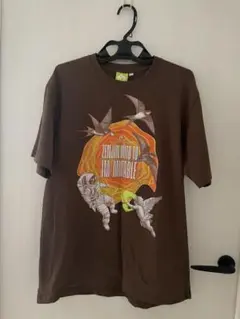 ミセスゼンジン未到とイミュータブル　Tシャツ ブラウン　Lサイズ