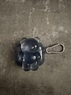 クマ型 AirPods Pro2ケース カラビナ付き