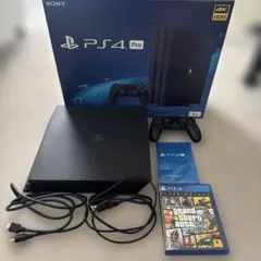 PS4 Pro 本体 1TB Jet Black CUH-7000B