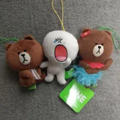 LINE TOWN マスコット 3点セットのサムネイル