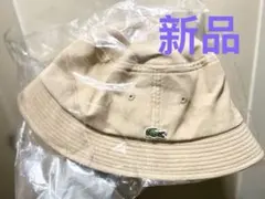 LACOSTE ラコステ 帽子 ワンポイントワニロゴ・コーデュロイハットのサムネイル