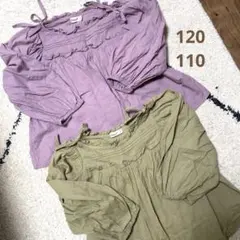 韓国子供服　トップス　姉妹　2枚セット