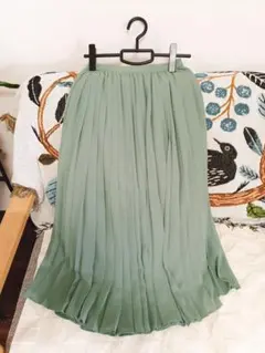 UNIQLO シフォン プリーツスカート S