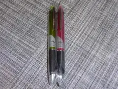 ジェットストリーム4＆1　0.7mm　グリーン＆ピンク　　２本セット