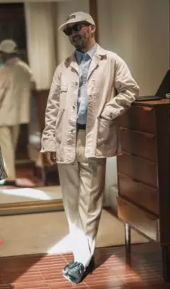 最終値下げFOUNDOUR カバーオール