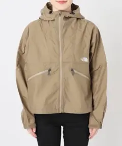THE NORTH FACE　Short Compact Jacket　カーキ