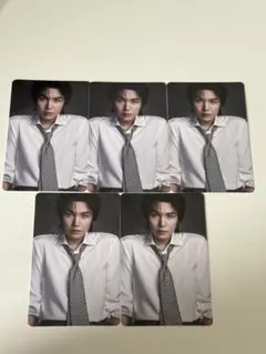 BTS ARIRANG 日本店舗　特典トレカ　ユンギ　SUGA ×5