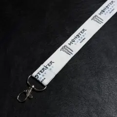 MONSTER ENERGY ネックストラップ ホワイト