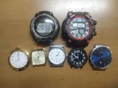 M*A様 ジャンク時計セット デジタル アナログ 7点