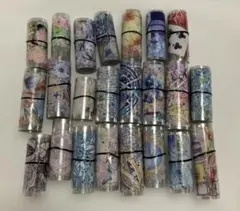 大量 70枚セット 海外PETマステ切り売りセット お花 70-イ-LL 70枚