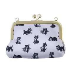 yukiemon♡こねこ図鑑♡がま口 お財布 カードポーチ 猫 フランシュ