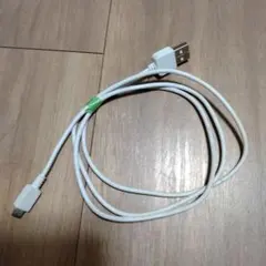 USB typeA to Micro USBケーブル 1.0m ホワイト