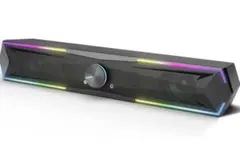 PC スピーカー サウンドバー 10W RGB ゲーミングスピーカー ステレオのサムネイル
