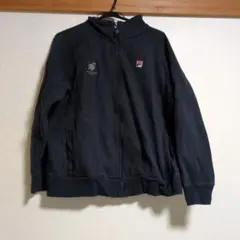FILA ジップアップジャケット ブラック