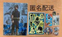 ヒロアカ　轟焦凍グッズ（クリアファイル、缶バッジ、ステッカー他）