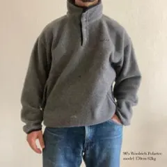 90’s Woolrich Polartecフリース スナップボタン アシックス