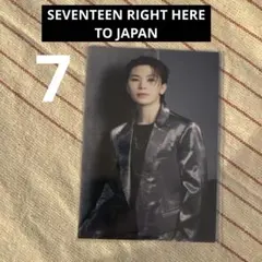 SEVENTEEN RIGHT HERE IN JAPAN トレカ　ウジ