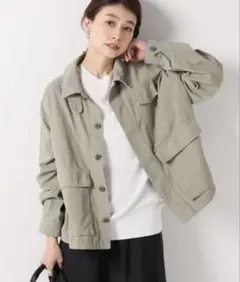 イエナ×TICCA ティッカ　ミリタリージャケット　定価31900円 IENA購入 TICCA ティッカミリタリージャケット - メルカリ