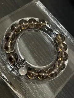 スモーキークォーツ 内径17cm 11.8mm位