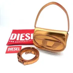 A19424 真贋済 DIESEL 1DR 2way ワンショルダー ミニバッグ