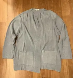 Christian Dior ブルーグレーカーディガン M