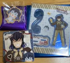 鬼滅の刃 嘴平伊之助　アクリルスタンド アニマルクッキーバッチ　コースター