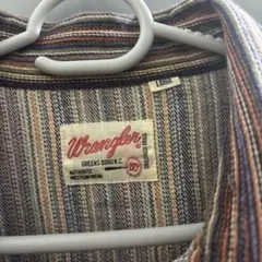 Wrangler 白タグ　70s？　ヘビー　ウェスタン コットンのサムネイル