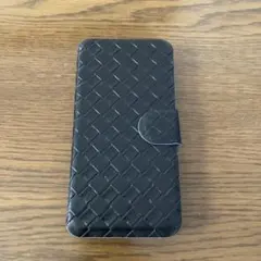 手帳型iPhoneケース ブラック