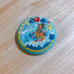 ディズニー刺繍缶バッジ　リロ&スティッチ