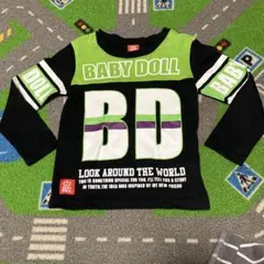 ベビードール　ロンT 110センチ　長袖カットソー