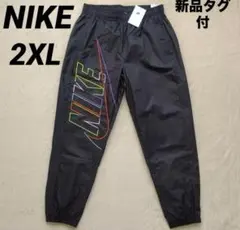 2XL ナイキ ウーブンパンツ クラブ メンズ MCF ジョガー　ブラック