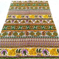 インド綿100%ethnicマルチカバーシングルサイズ★新品★