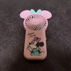 ミニーマウス ハンディファン ピンク