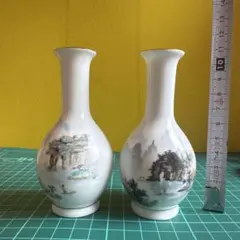 中国美術 花瓶 山水 漢文 1832㌘ - メルカリ