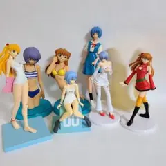 新世紀エヴァンゲリオン レイ&アスカ フィギュア まとめ売り 当時物
