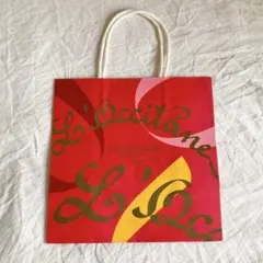 ロクシタン 紙袋 ショッパー 赤のサムネイル