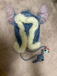 スティッチ ファンキャップ　ぬいぐるみ付き　廃盤品　レア