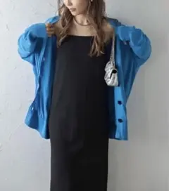ボンジュールサガン　UVカット　接触冷感　Vネック　カーディガン　長袖　日除け