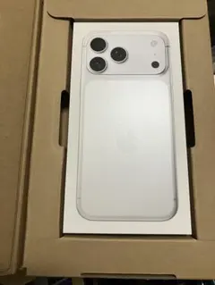 新品未開封　iphone17promax256gb シルバー国内版