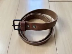 RUEHL No.925 レザーベルト ブラウン シルバー メンズ ブランド - メルカリ