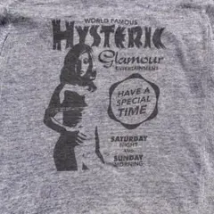 HYSTERIC GLAMOUR パーカー　フルジップヒスガール　麻　綿　古着