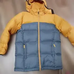 GapKids ダウンジャケット 　 イエロー/グレー150