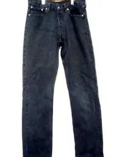 90's Levis501カラーブラック黒デニム ジーンズ/USA製/