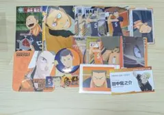 ハイキュー 田中龍之介 まとめ売り カード コースター